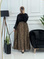 Jupe leopard