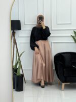 Jupe satin