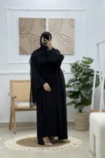 Abaya black ranim
