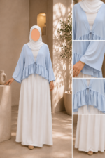 Kimono roya à volant – Image 3